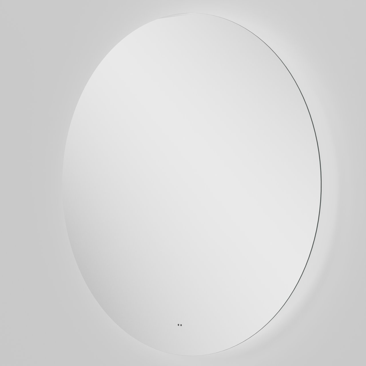 Luca Varess Luuno ronde badkamerspiegel Ø 100 cm met spiegelverlichting en anti-damp