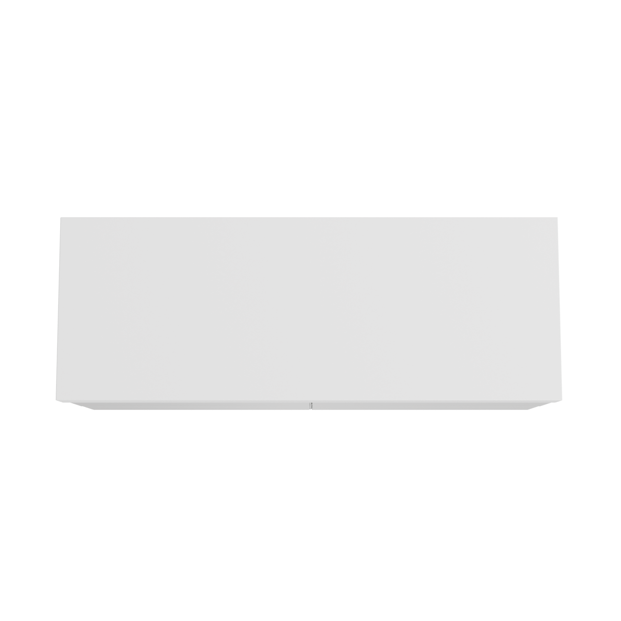 Balmani Mitra meuble salle de bains suspendu 150 x 55 cm blanc mat avec Dominus tablette simple ou double en solid surface blanc mat