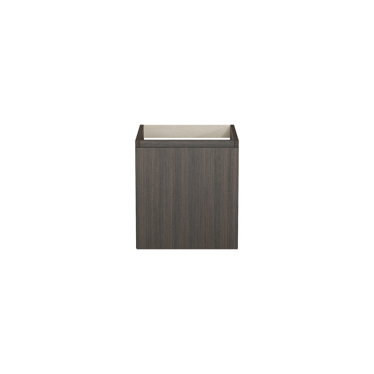 Balmani Sfera by Lucida hängender Waschbeckenunterschrank: 45 x 55 cm, Eucalyptus, 2 Schubladen