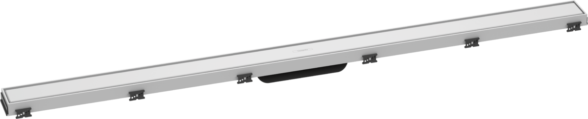 Hansgrohe RainDrain Match douchegoot afwerkset 120cm Mat Wit