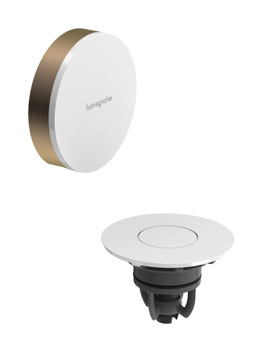 Hansgrohe Flexaplus set de finition pour vidage et trop-plein baignoire Brushed Bronze