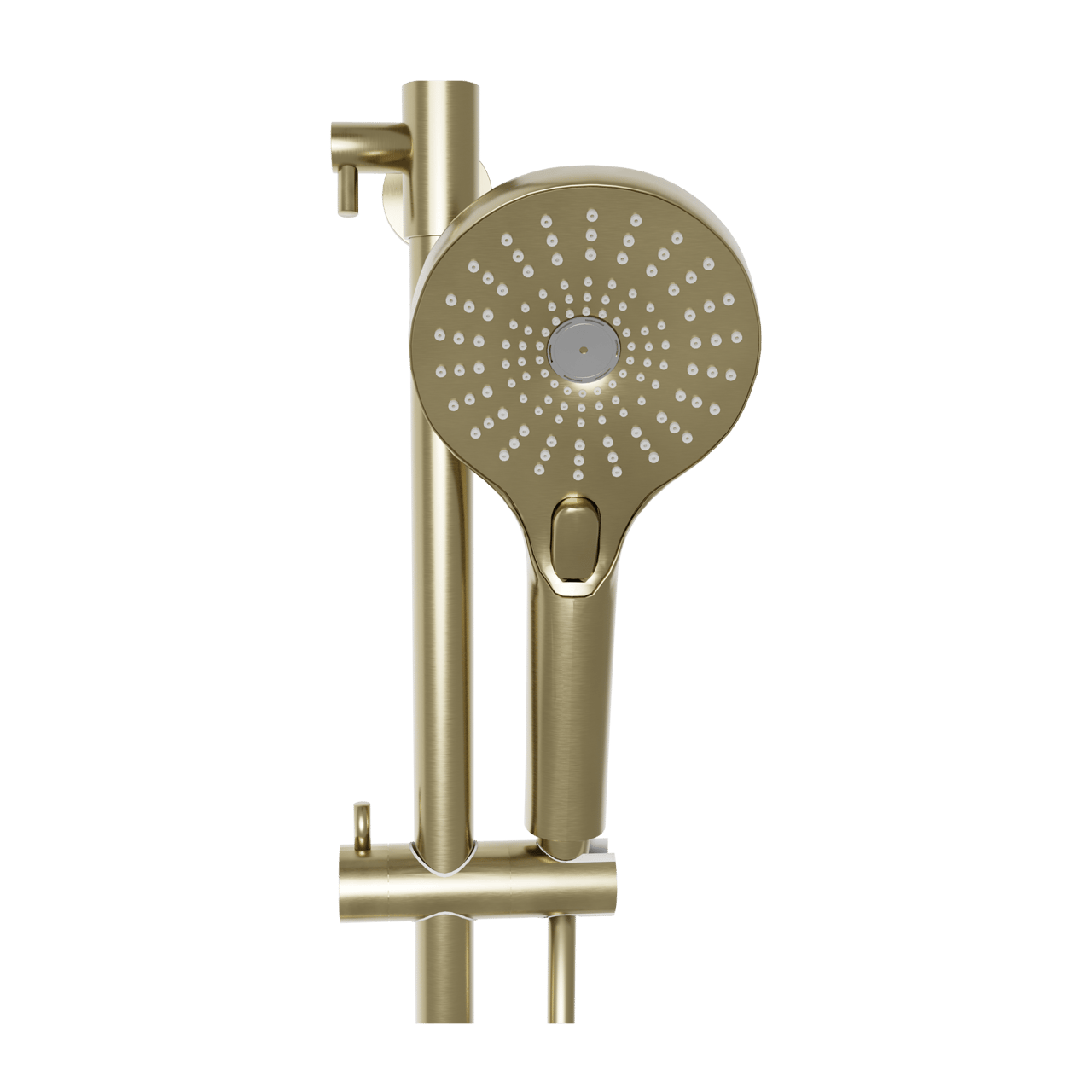Blaufoss Onos 250 colonne de douche de pluie robinet thermostatique Brushed Champagne Gold