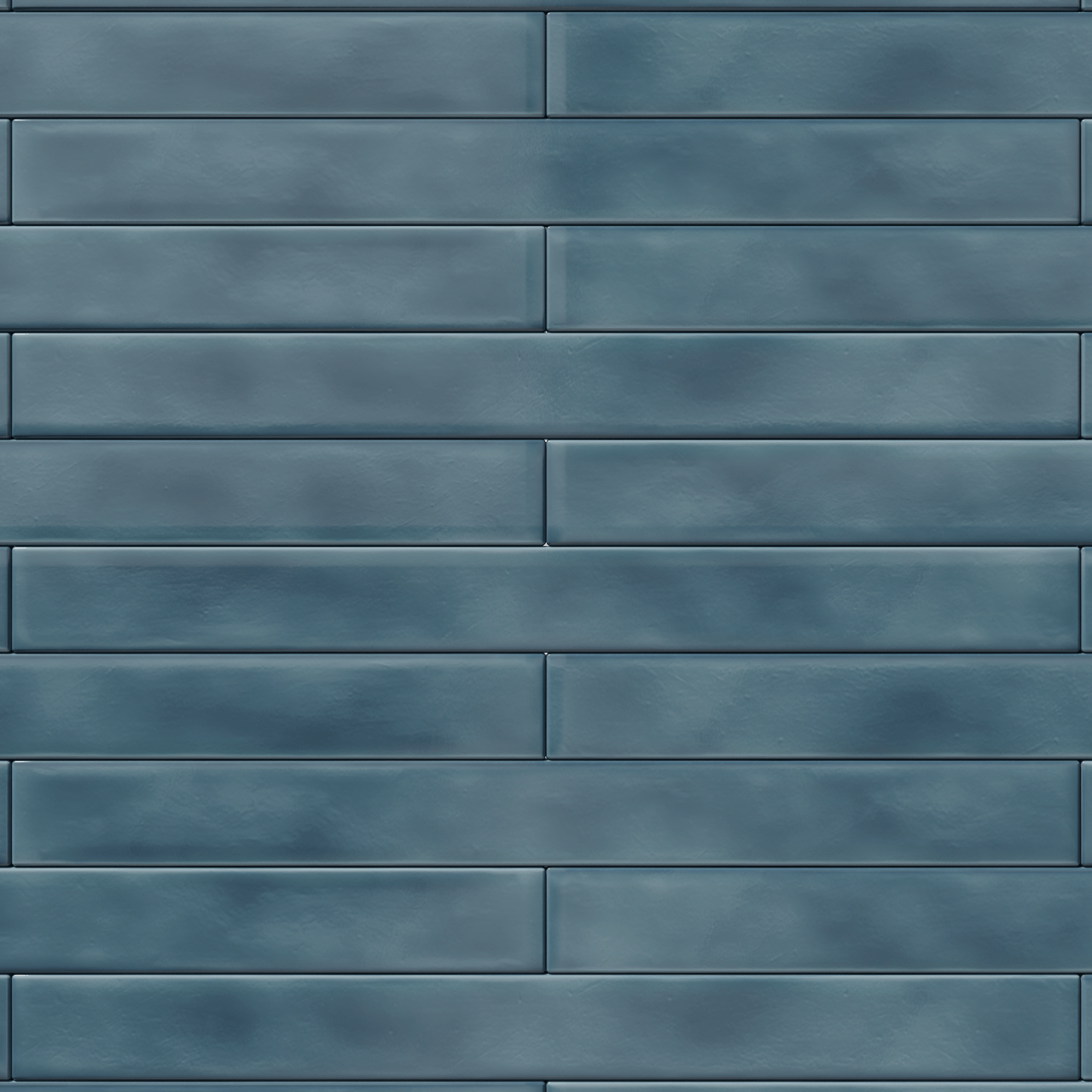 Carruzo Rio keramische wandtegels 24 stuks 5x50cm Azul