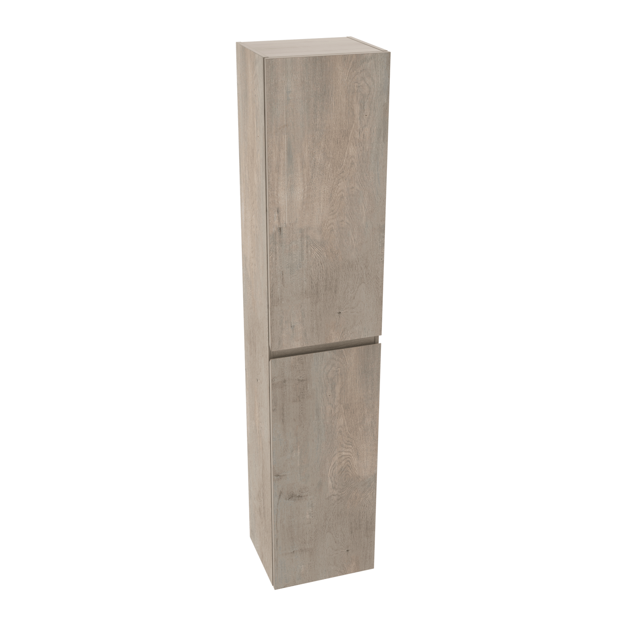 Linie Lado zwevende badkamerkast grijs eiken 35 x 30 x 170 cm