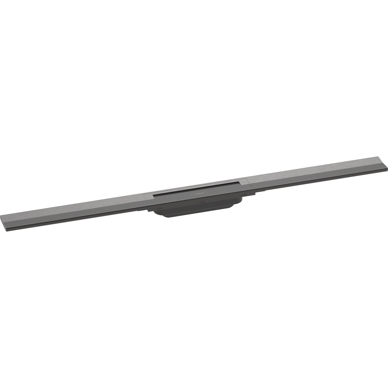 Hansgrohe RainDrain Flex kit de finition pour rigole de douche découpable 90cm Brushed Black Chrome