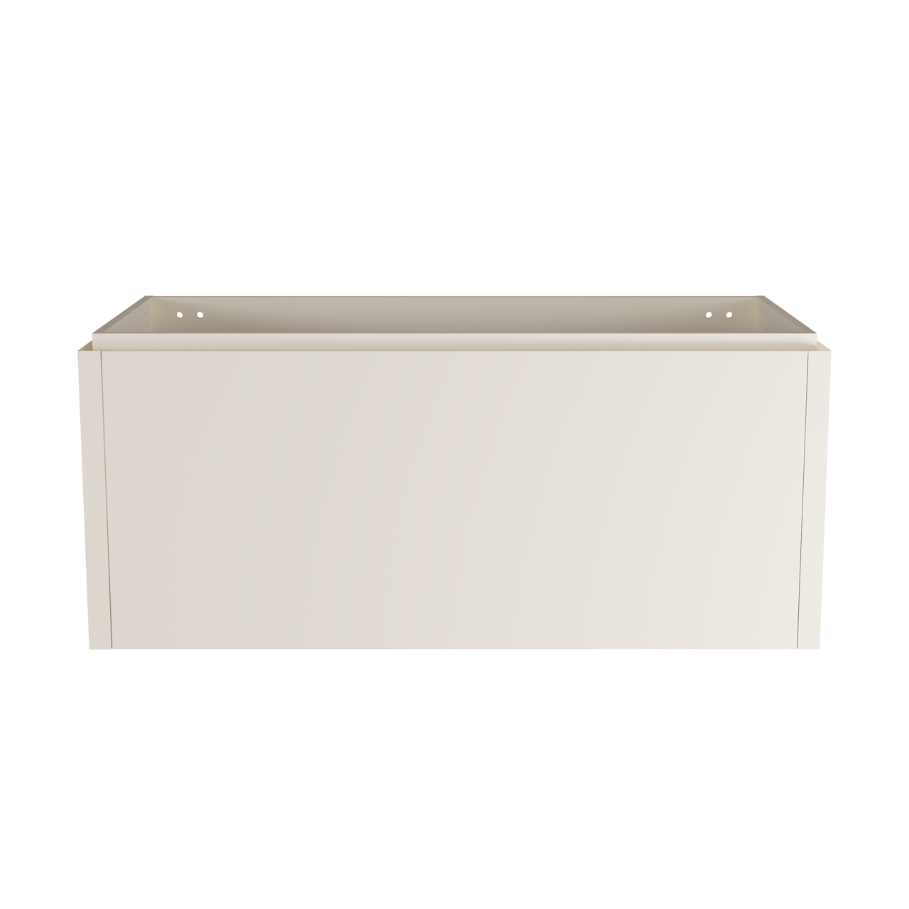 Balmani Eclips zwevende wastafelonderkast 120 x 55 cm Sandbeige 2 lades