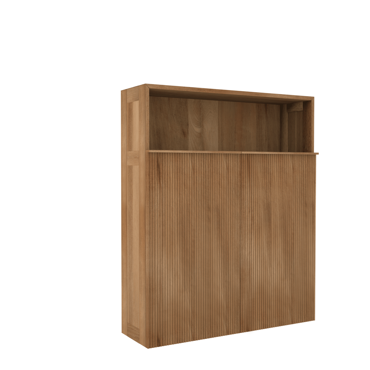 Balmani Forma colonne salle de bains suspendue teck 100 x 30 x 120 cm