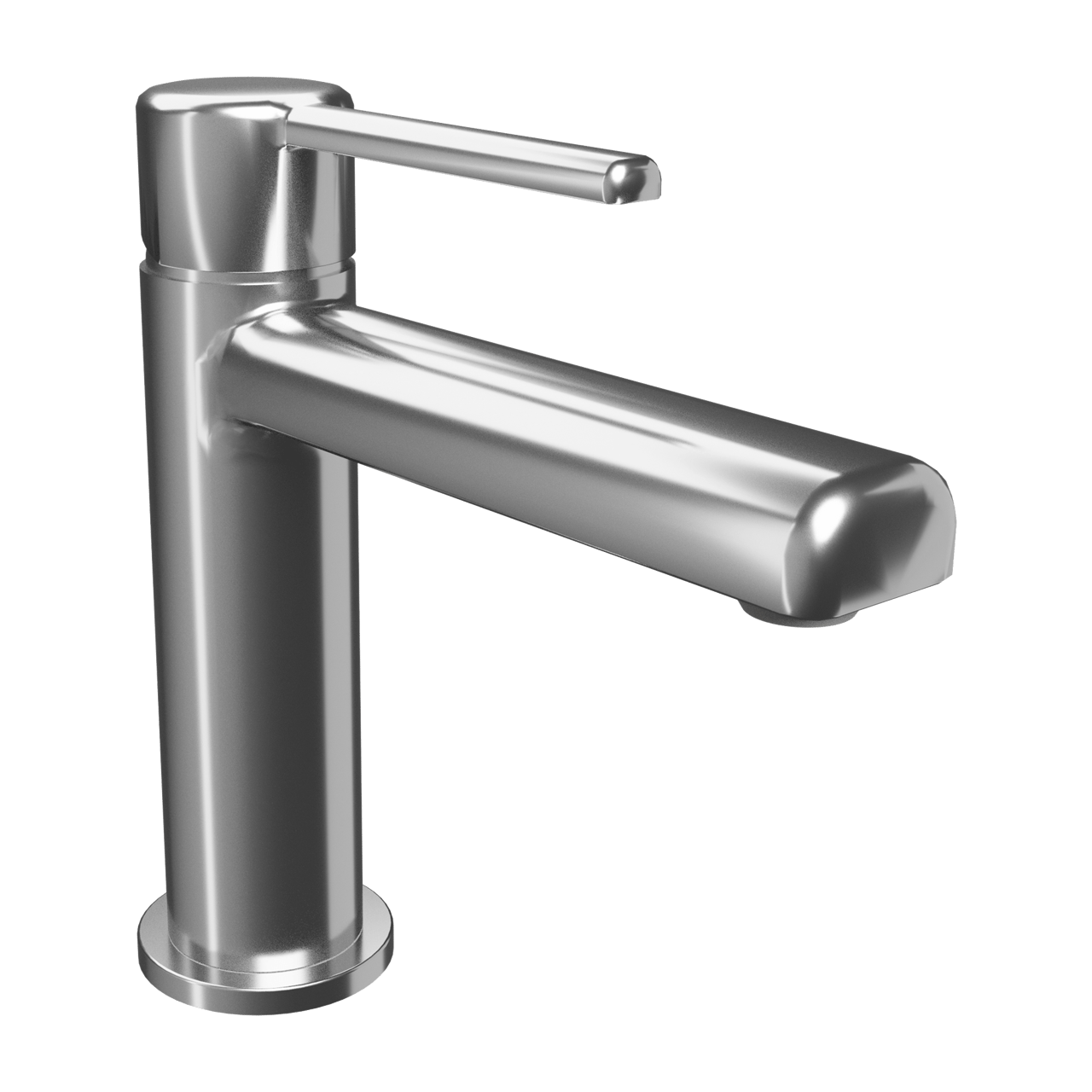 Linie Otis Coolstart standaard wastafelkraan glanzend chroom