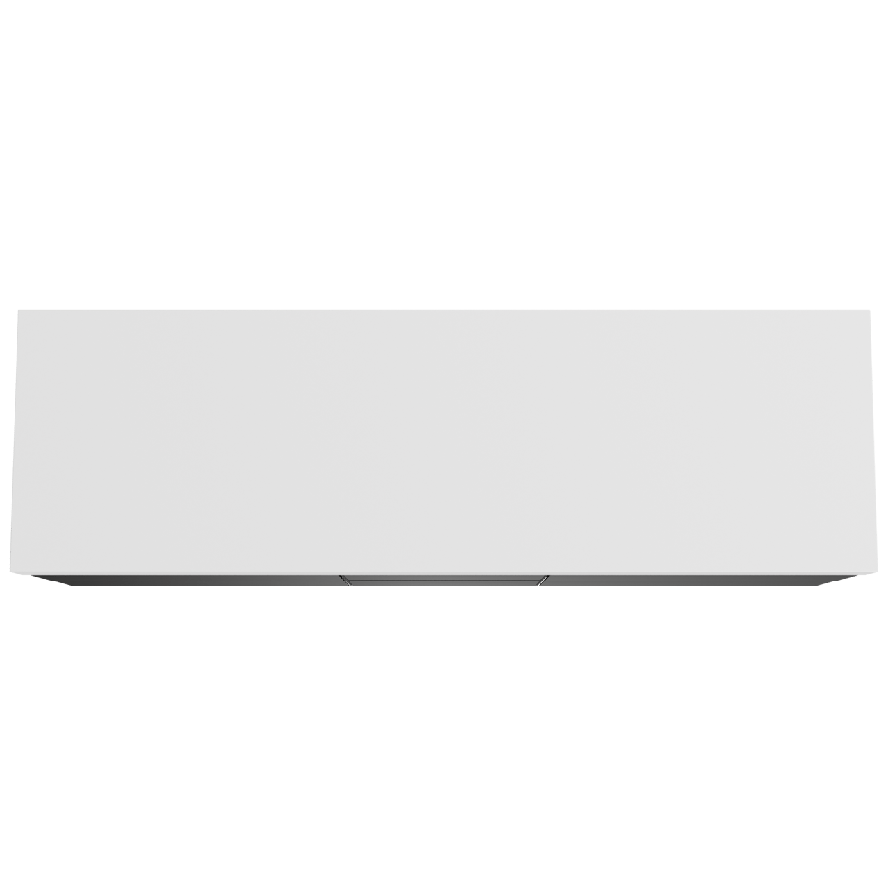 Balmani Mitra meuble salle de bains suspendu 180 x 55 cm noir mat avec Dominus tablette simple ou double en solid surface blanc mat