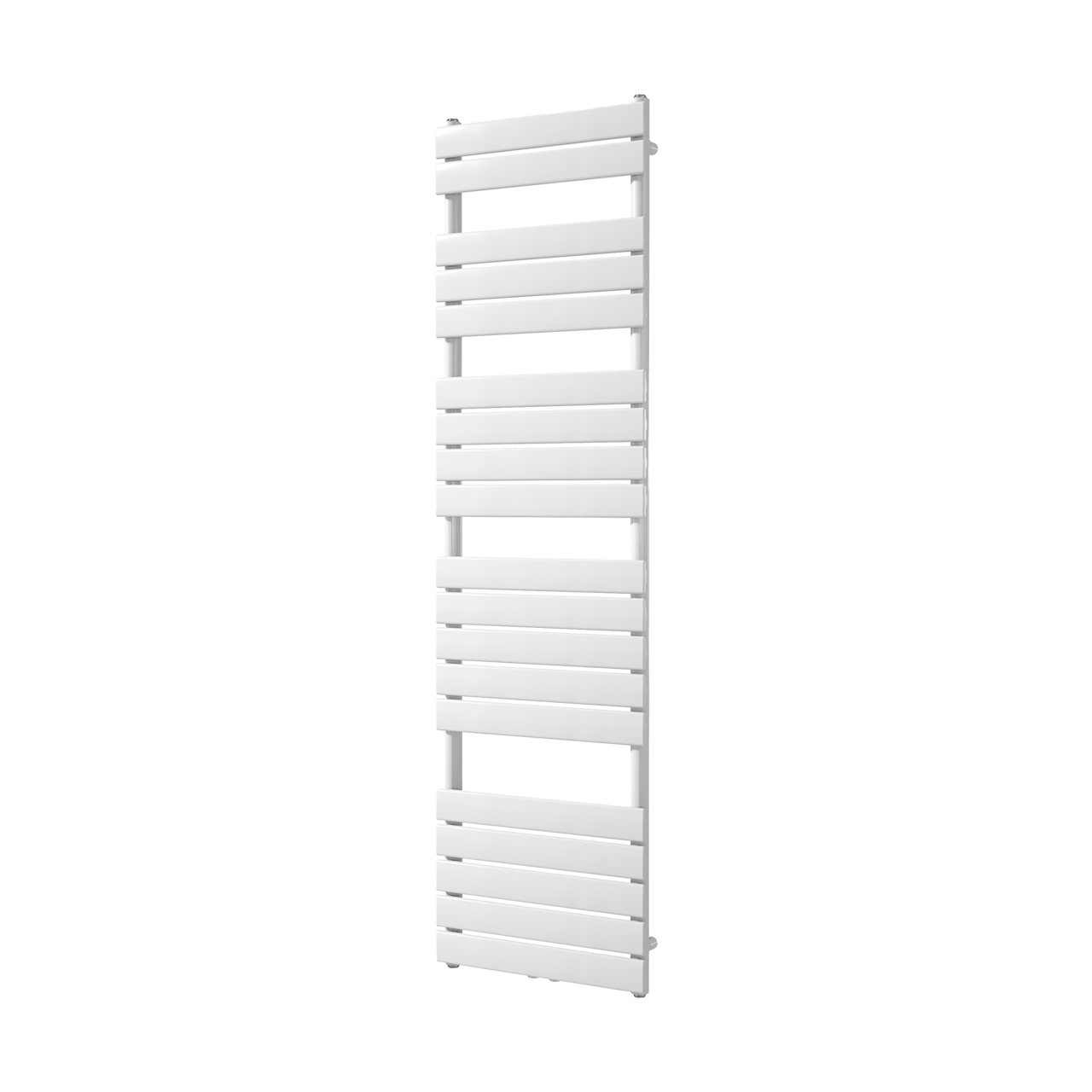 Vipera Vulcan sèche-serviettes simple 50 x 180 cm chauffage central Blanc Brillant raccordements latéral et central possibles 1.098W