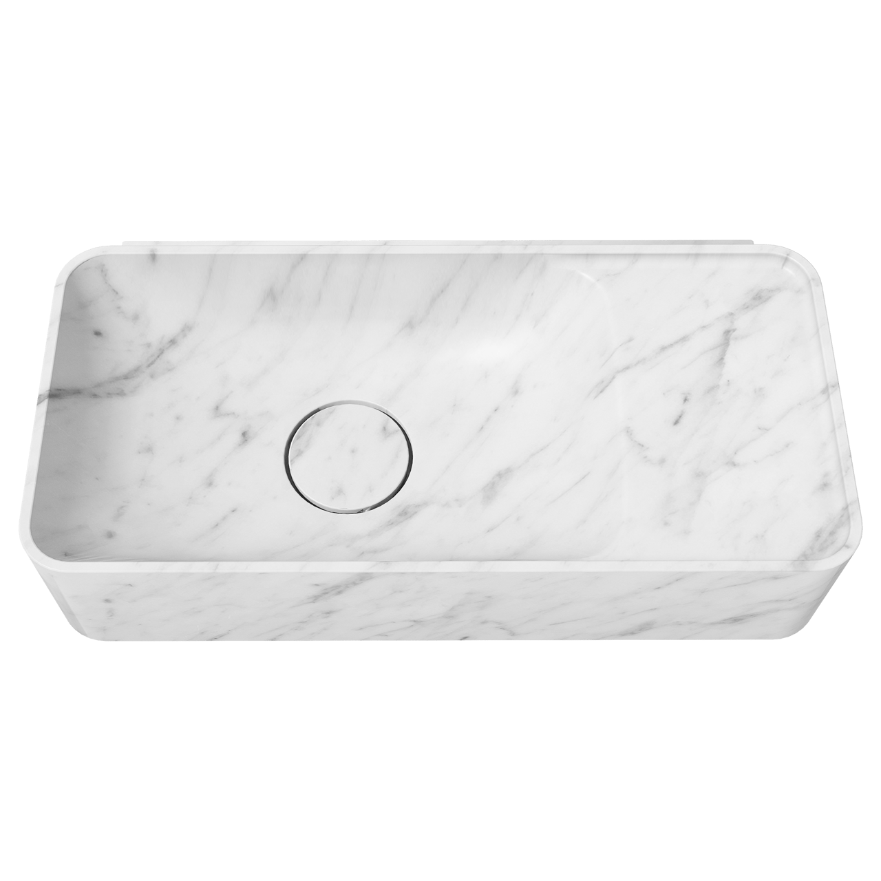 Balmani Fara lave-mains 45 x 22 cm Marbre Carrara
