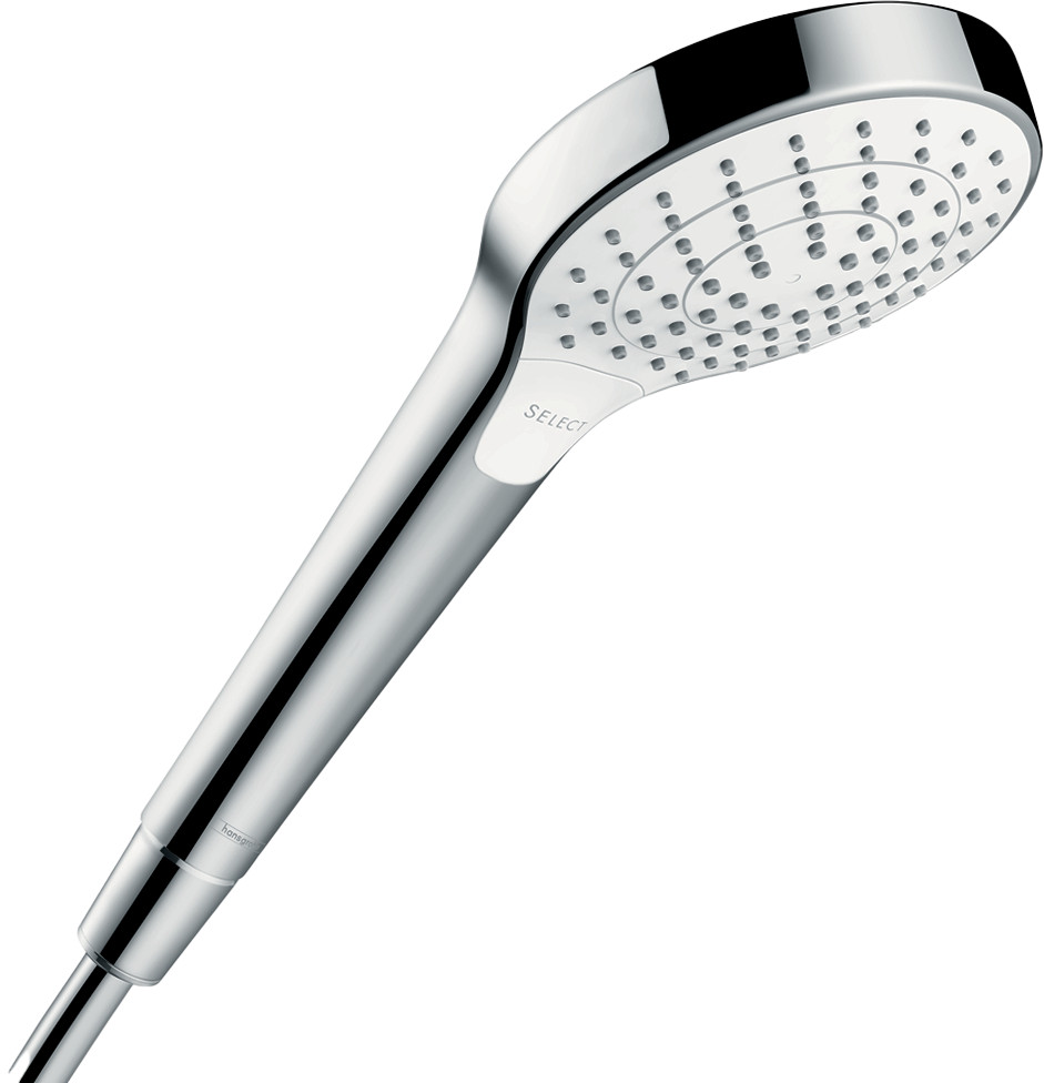 Hansgrohe Croma Select S handdouche 3 straalfuncties Glanzend Chroom