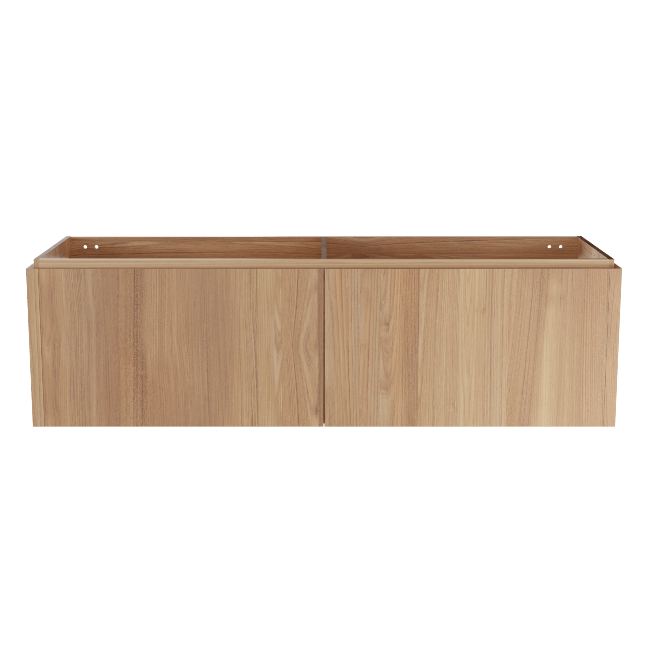 Balmani Eclips meuble sous-lavabo suspendu 180 x 55 cm Teck 4 tiroirs