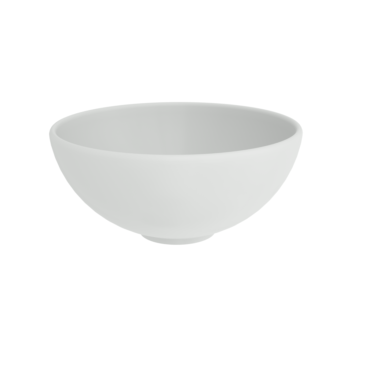 Linie Lavo vasque à poser porcelaine blanc mat rond Ø 32 cm
