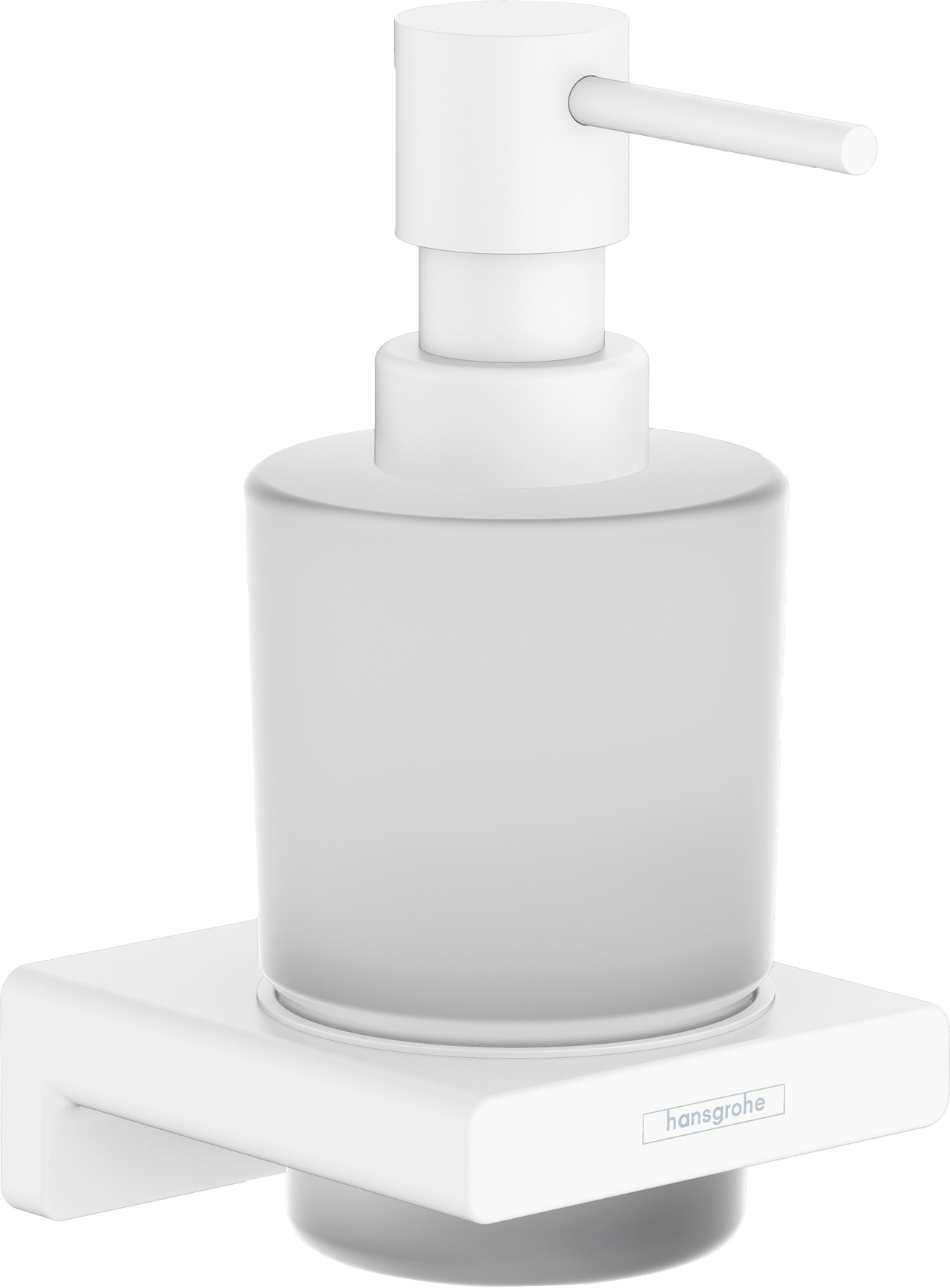 Hansgrohe AddStoris Distributeur de savon Blanc Mat