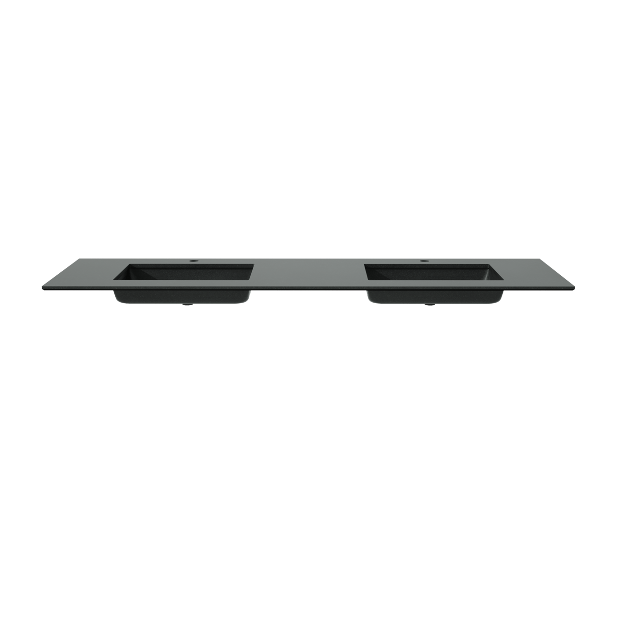 Balmani Tablo Facetta double vasque granite doux 180 x 55 cm