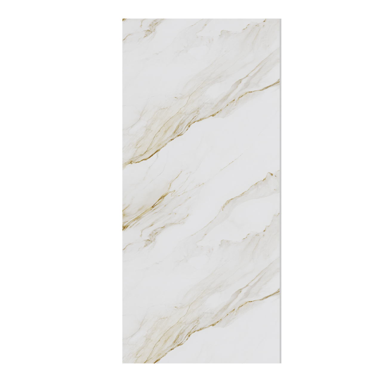 Florris Milano SPC wandpanelen, 2 stuks, 120 x 260 cm, Marble gold