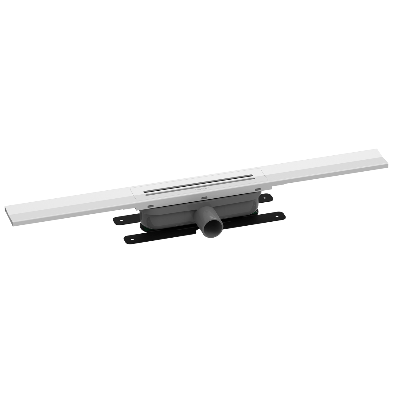 Easy Drain R-Line Clean Color Duschrinne 80cm Matt Weiβ