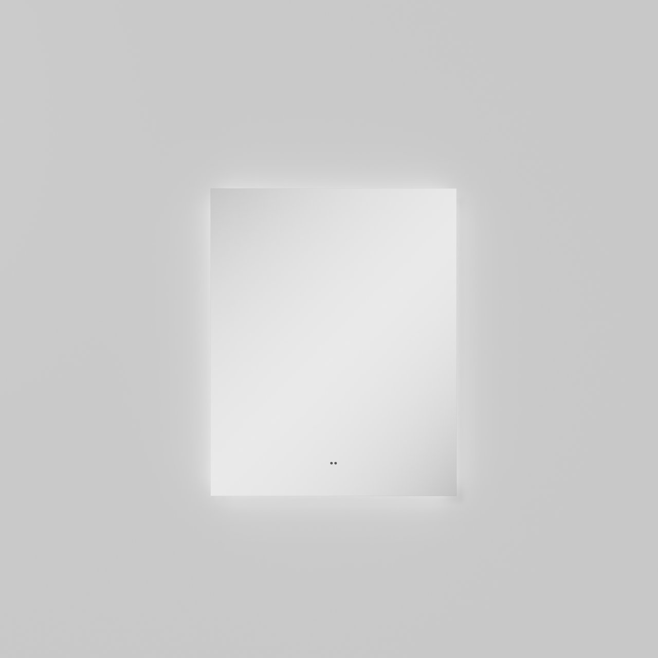 Luca Varess Luuno rechthoekige badkamerspiegel 60 x 75 cm met spiegelverlichting en anti-damp