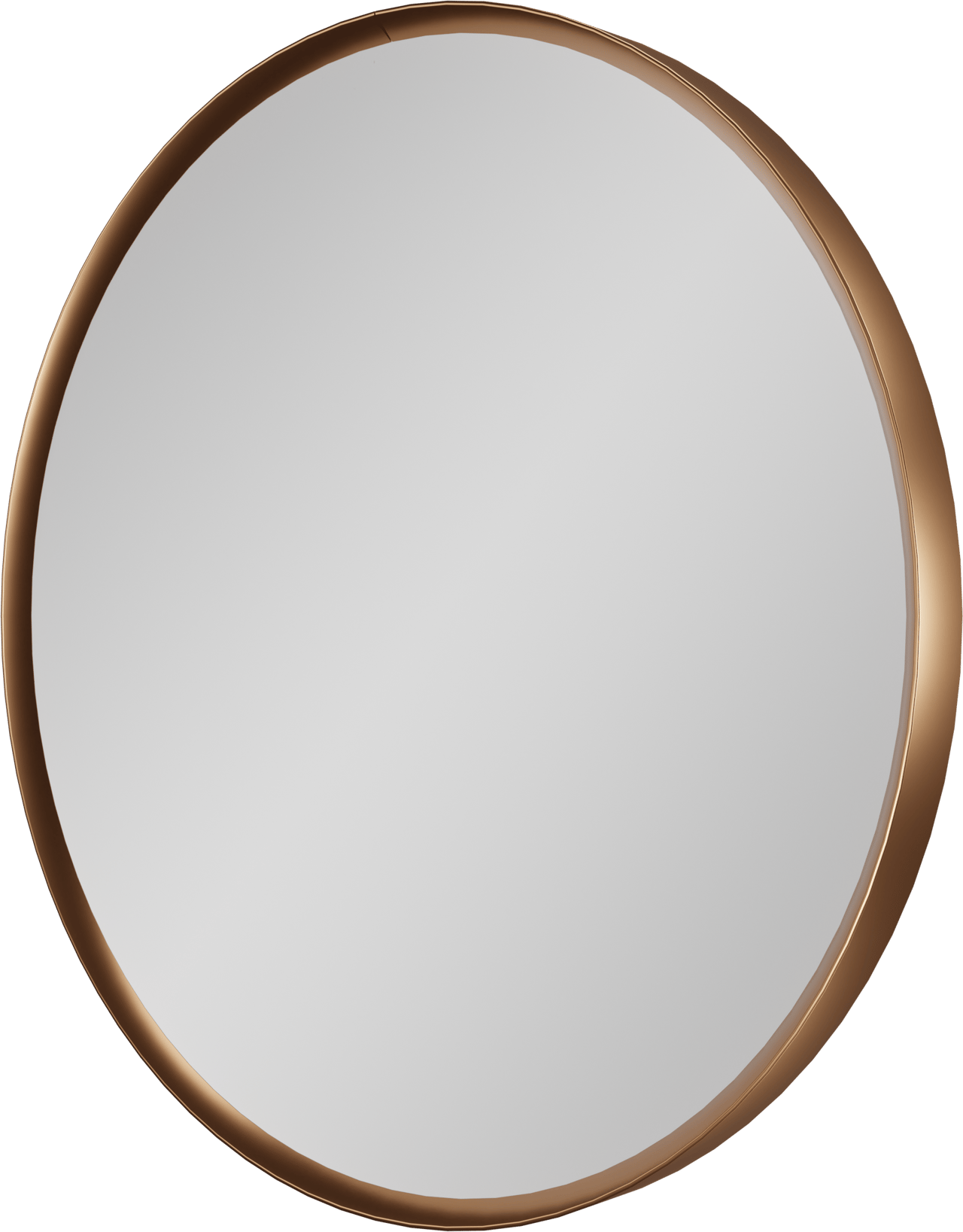 Balmani Auro ronde toiletspiegel Brushed Rosegold Ø 35 cm