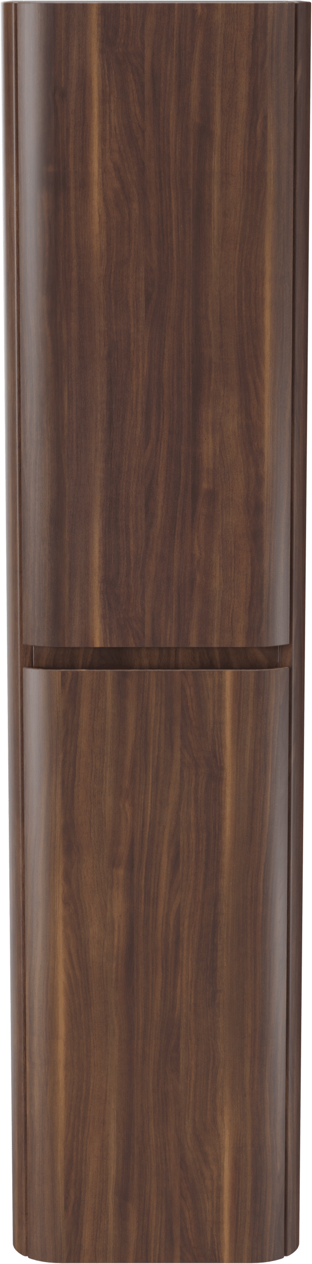Storke Soft zwevende badkamerkast 40 x 35 x 170 cm notenhout