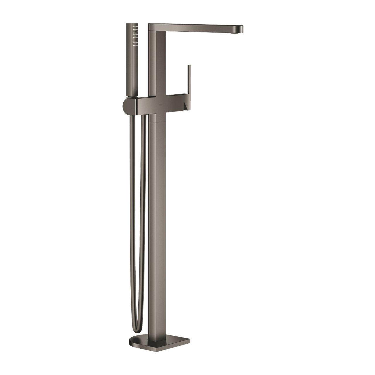 Grohe Plus vrijstaande badkraan Brushed Hard Graphite