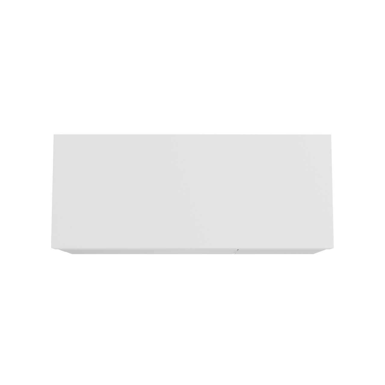Balmani Mitra meuble salle de bains suspendu 135 x 55 cm blanc mat avec Dominus tablette simple ou double en solid surface blanc mat
