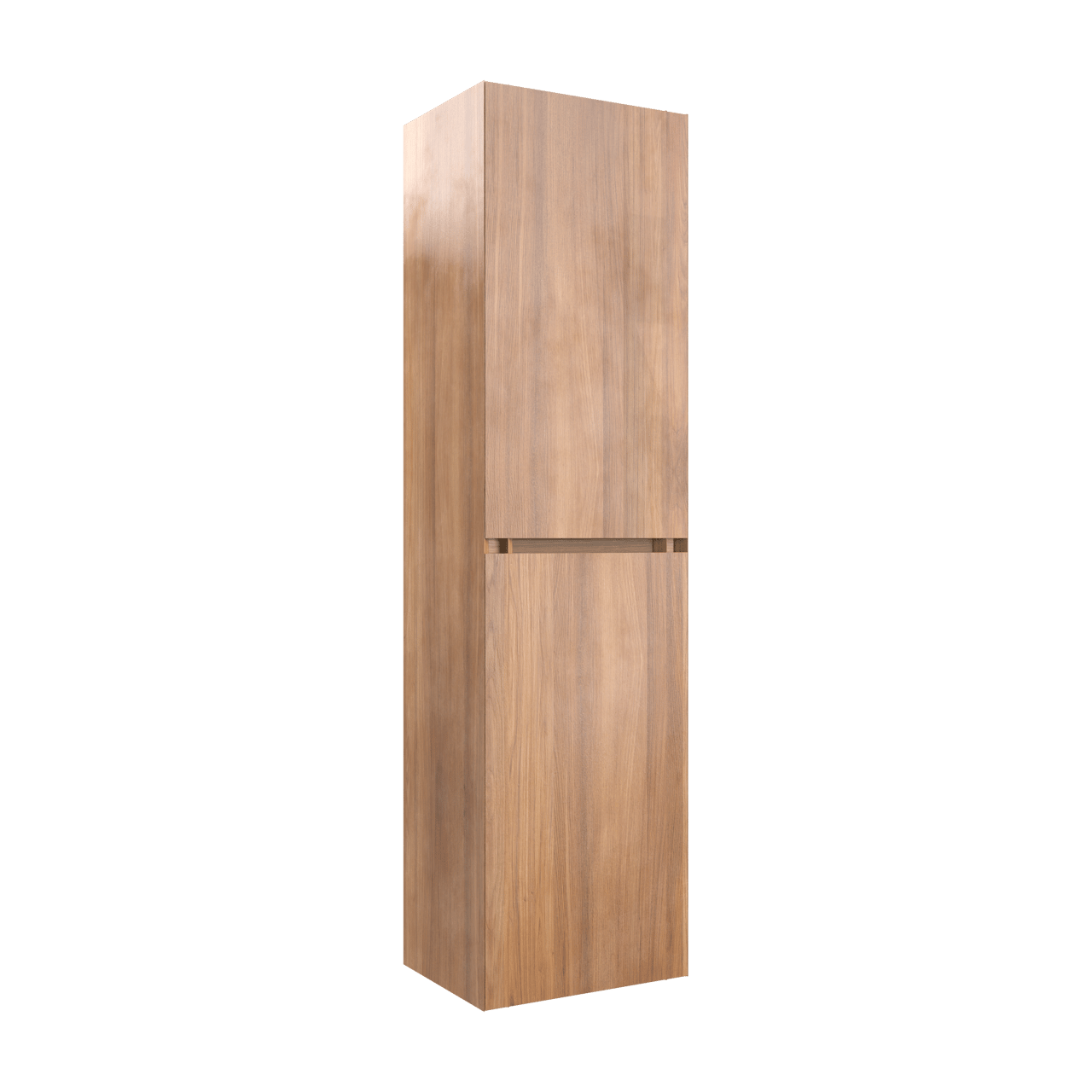 Balmani Mitra zwevende badkamerkast teak 45 x 35 x 169 cm