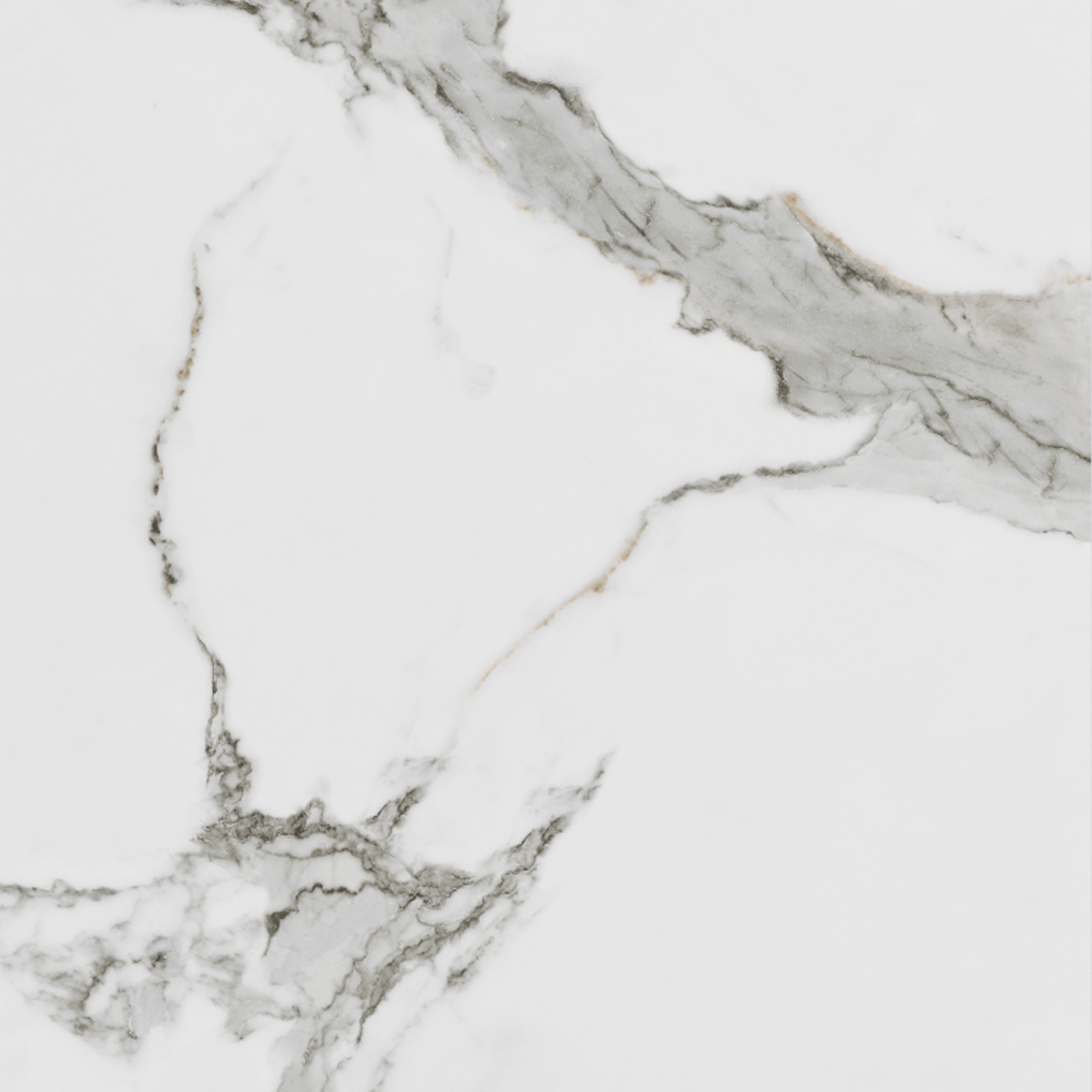 Linie Fresco dalles murales (4 dalles) 90 x 60 cm, SPC, Marble White