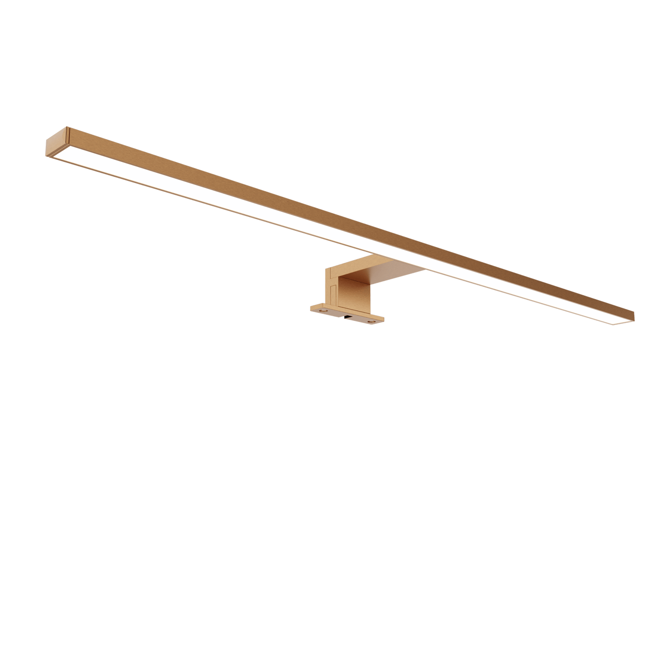 Luca Varess Cubico LED luminaire 65 cm Brushed RoseGold