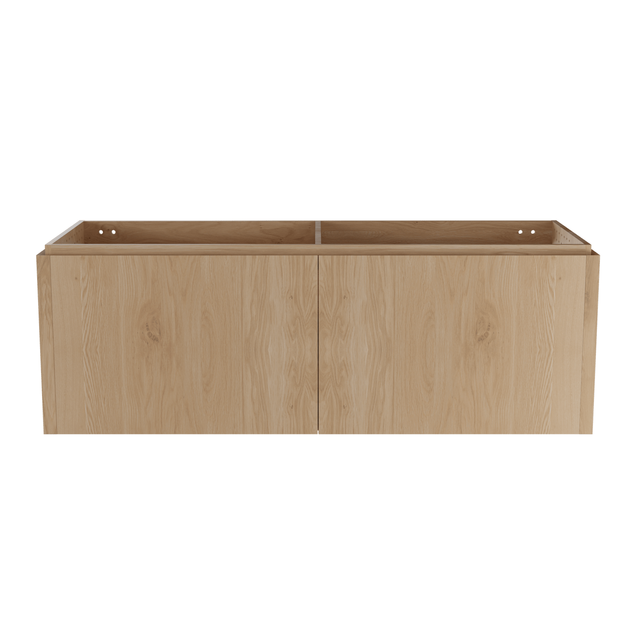 Balmani Eclips zwevende wastafelonderkast 150 x 55 cm natuur eik 4 lades