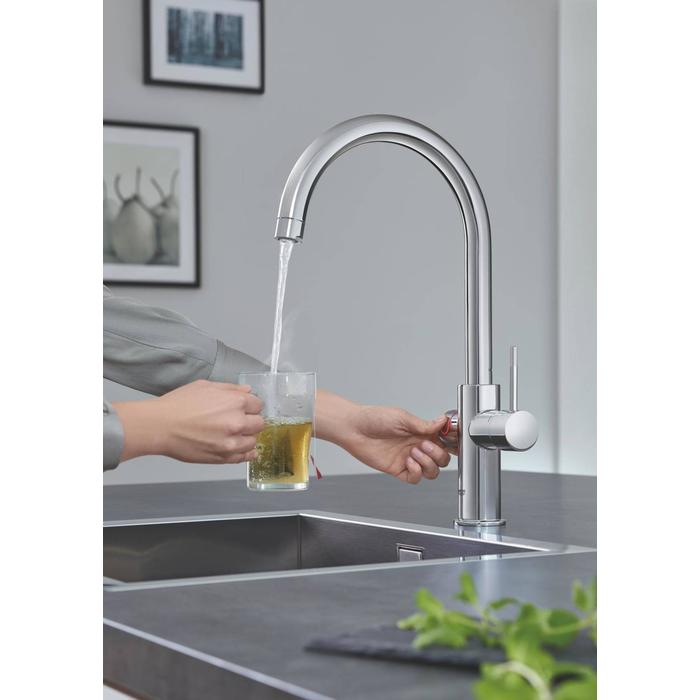 Grohe Red Duo keukenkraan glanzend chroom