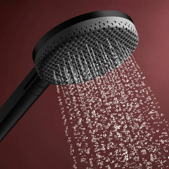 Hansgrohe Raindance Alive Select S 125 Handbrause 3 Strahlfunktionen Schwarz Matt