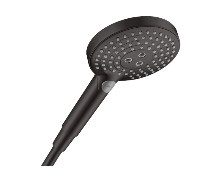 Hansgrohe Raindance Select S120 handdouche 3 straalfuncties Mat Zwart