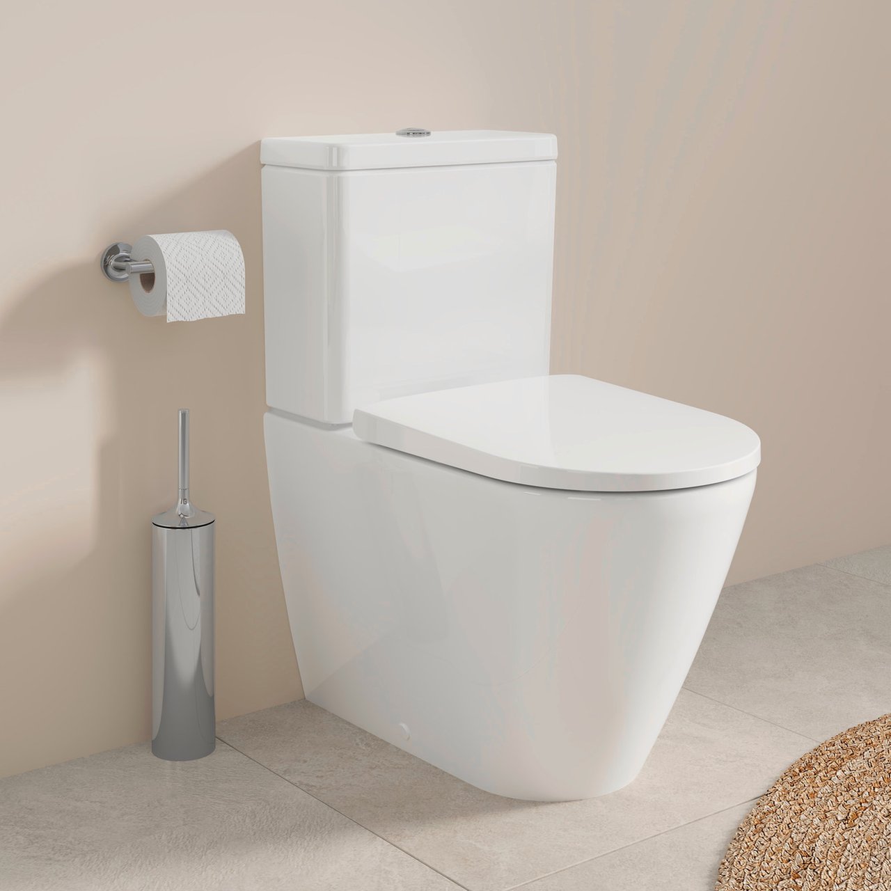 Duravit Starck T Toilettenpapierhalter Chrom glänzend