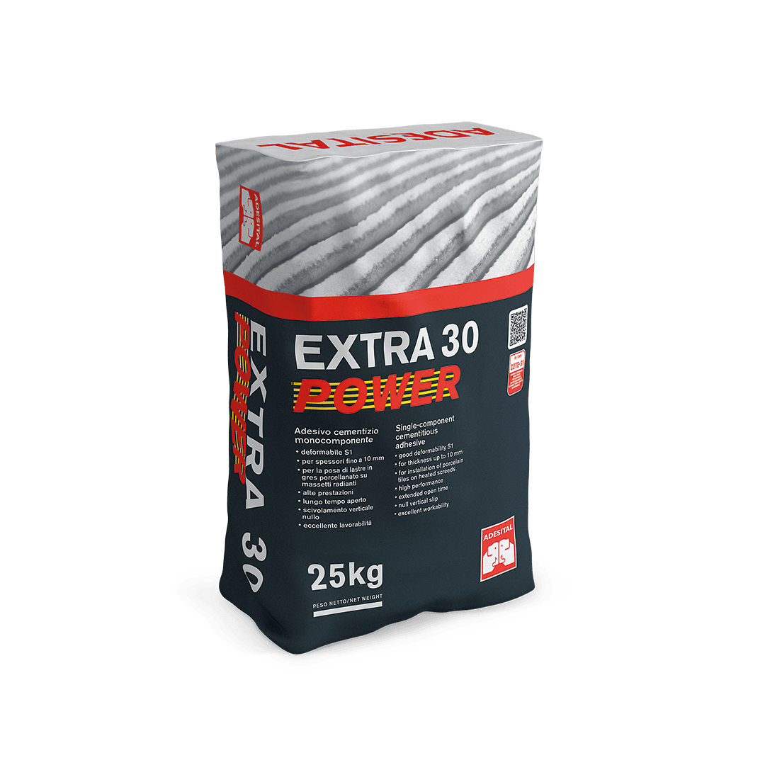 Adesital Extra 30 Power S1 colle à carrelage flexible 25kg