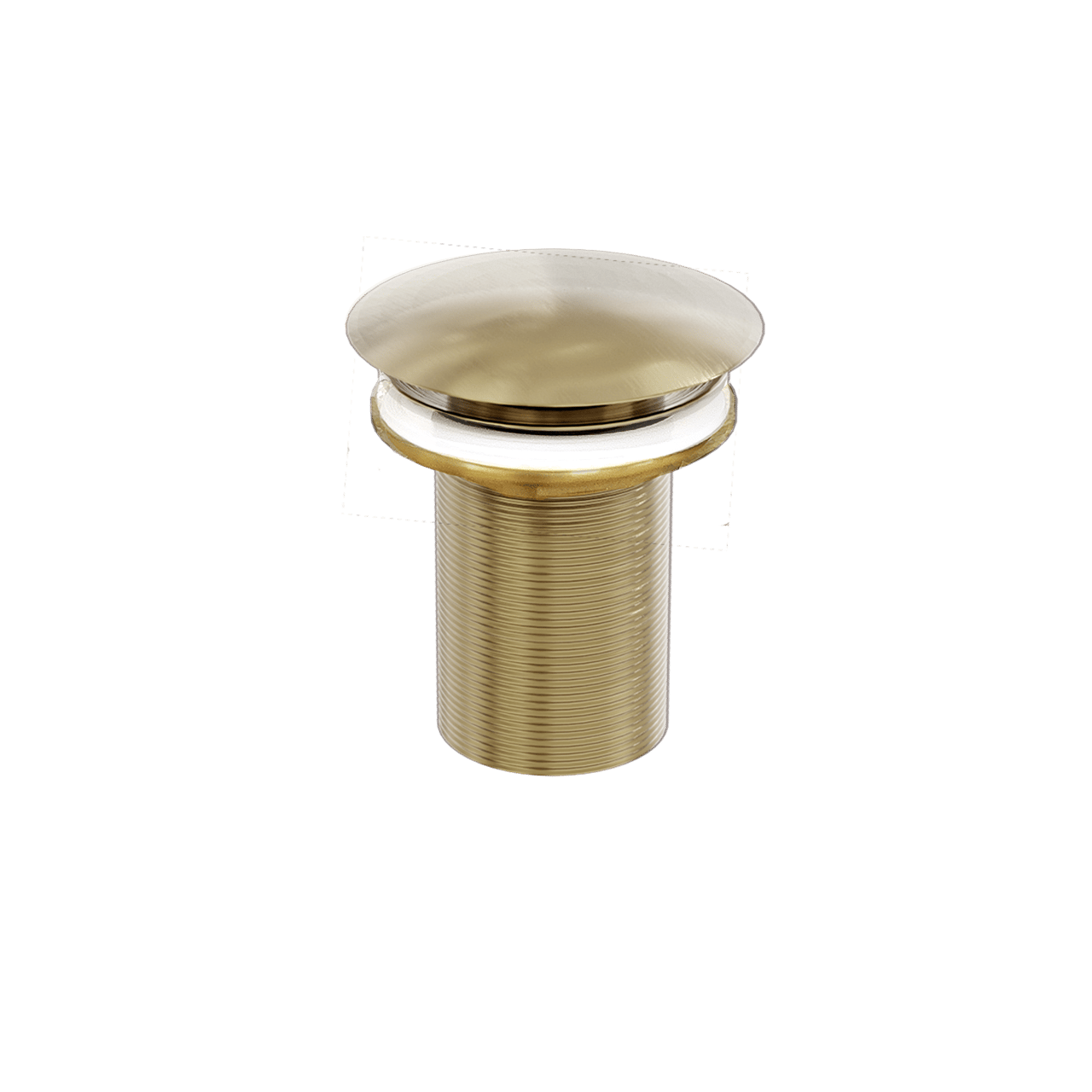 Balmani Accia Aufsatzwaschbecken: Brushed Champagne Gold, Edelstahl, rund, Ø 36 cm
