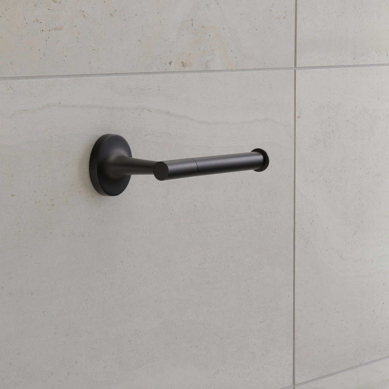 Duravit Starck T porte-rouleau de papier toilette noir mat