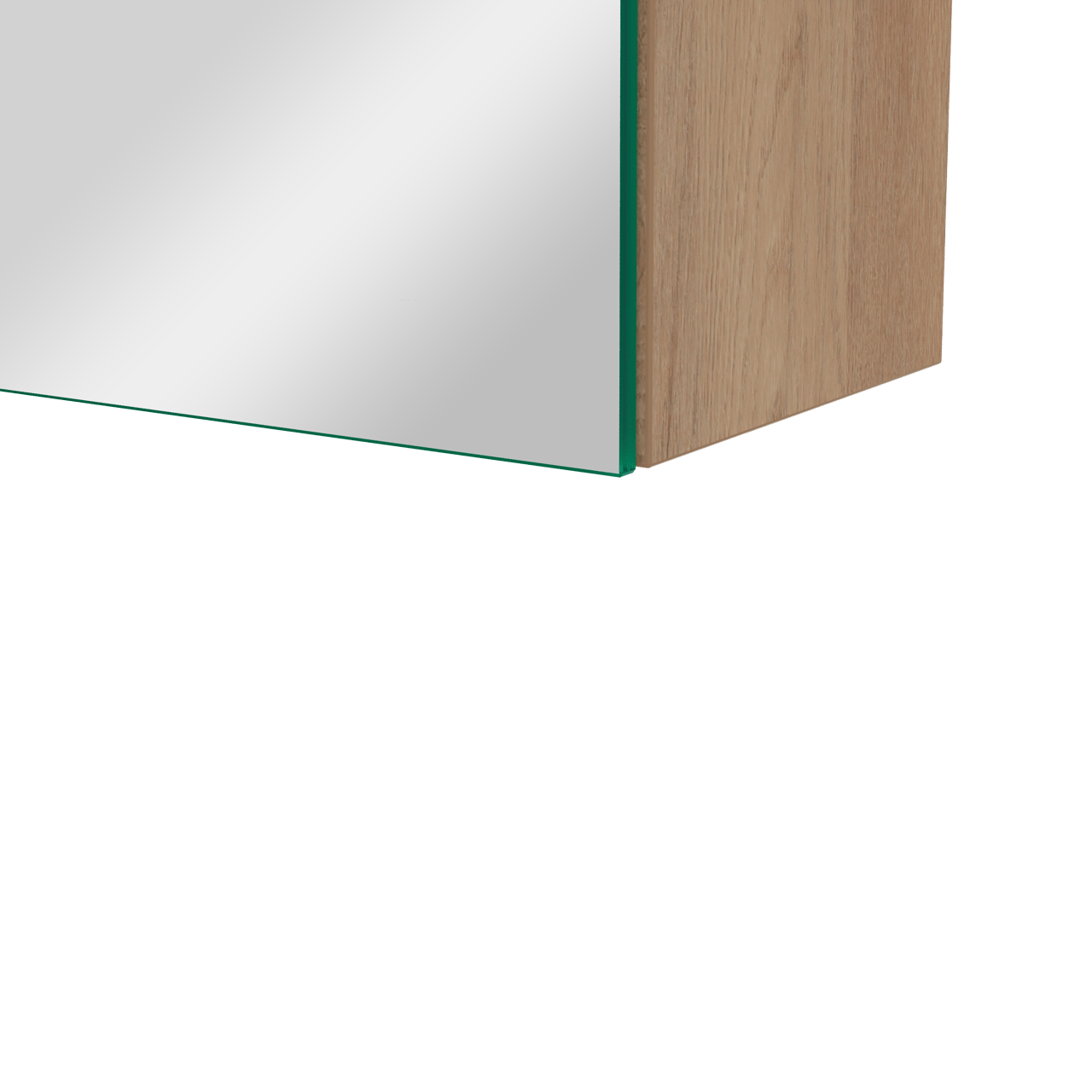 Storke Reflecta spiegelkast 100 x 75 cm ruwe eik