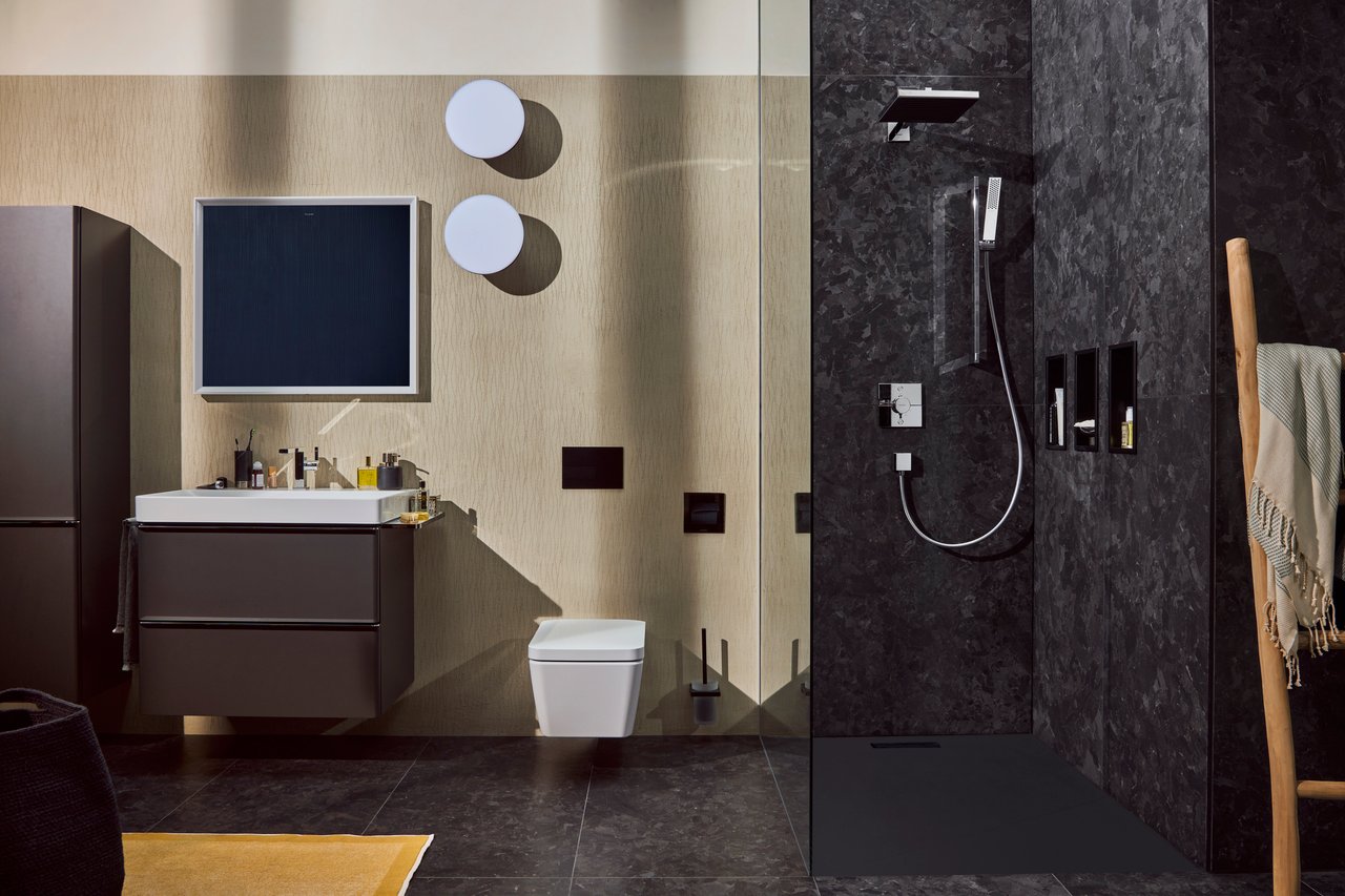 Hansgrohe Pulsify E260 tête de douche carré 26 x 26 cm Chrome Brillant