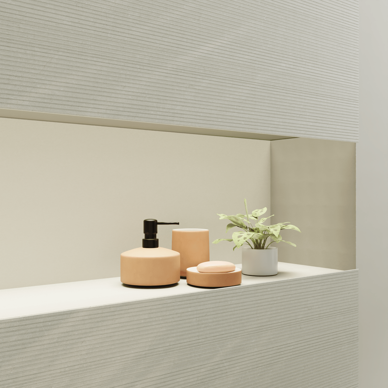 Carruzo Monte carrelage mural en céramique 2 carreaux 60x120cm Perla Deco