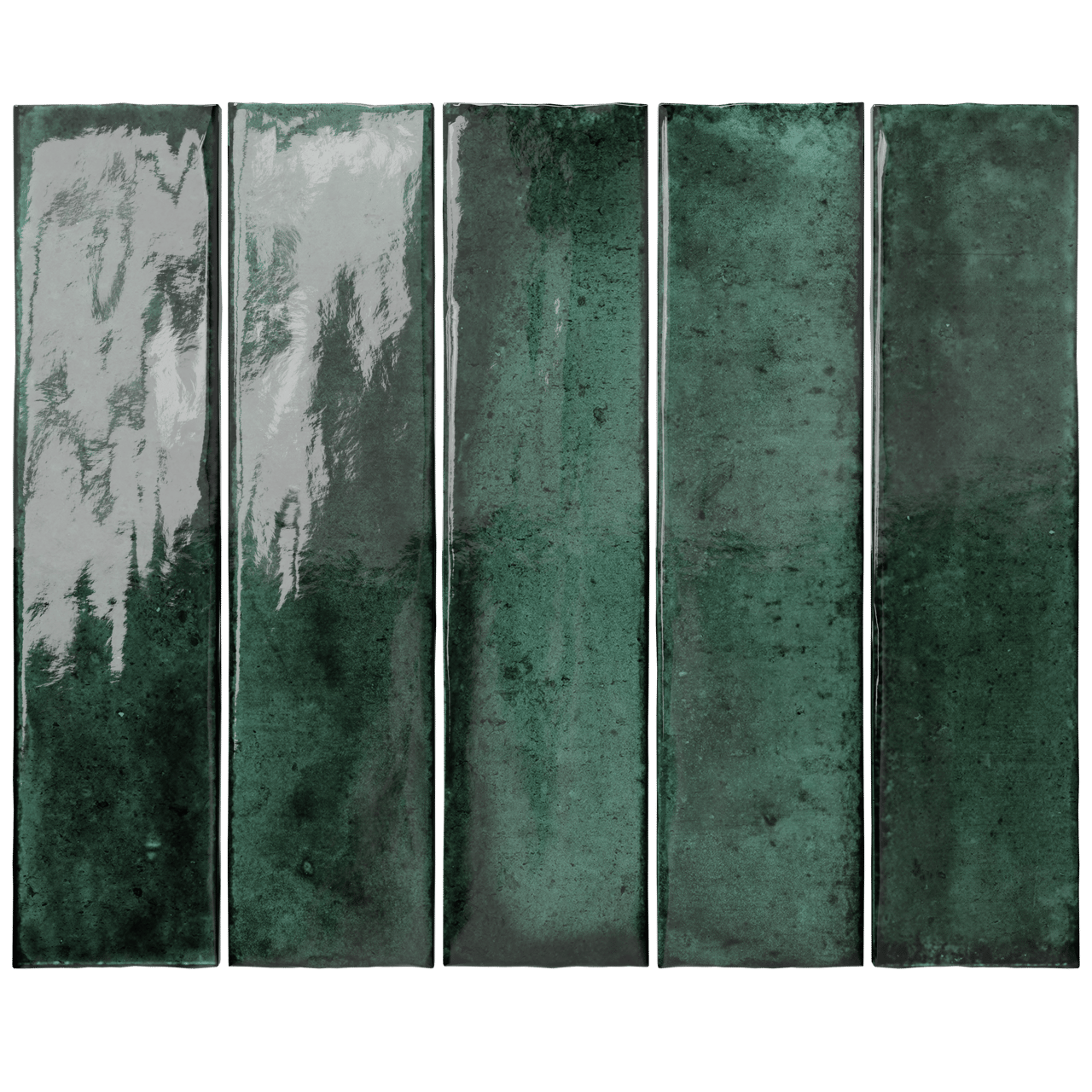 Carruzo Volcan keramische wandtegels 32 stuks 6x25cm Selva