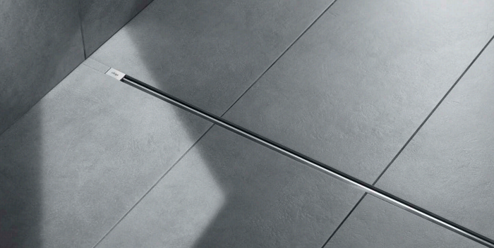 Viega Advantix Vario rigole de douche 30-120cm inox brossé