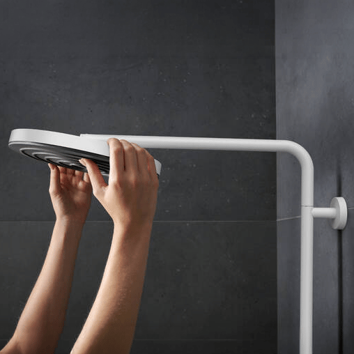 Hansgrohe Pulsify S260 Puro colonne de douche de pluie robinet thermostatique blanc mat