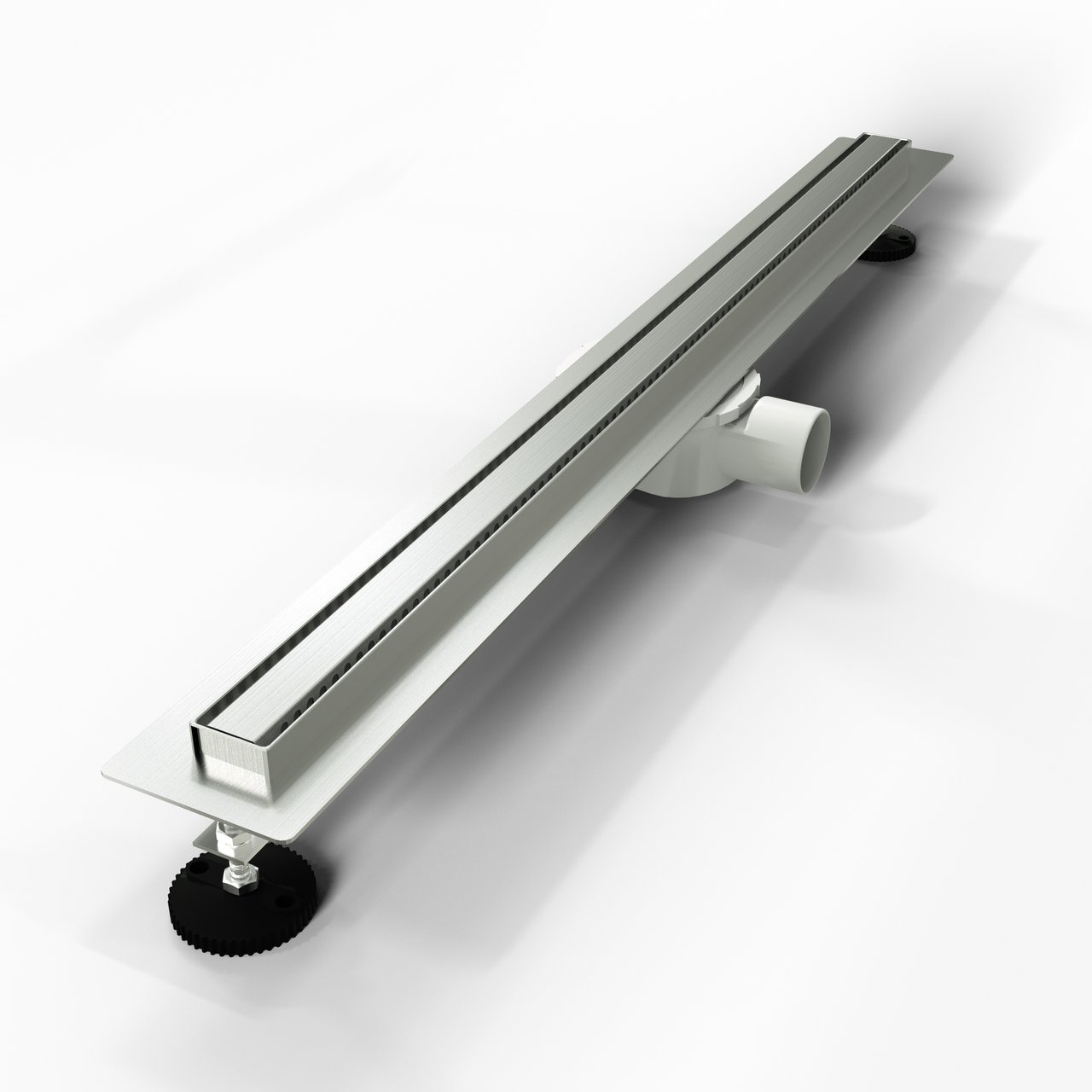 Linie Duschrinne: 70 cm, Inox gebürstet