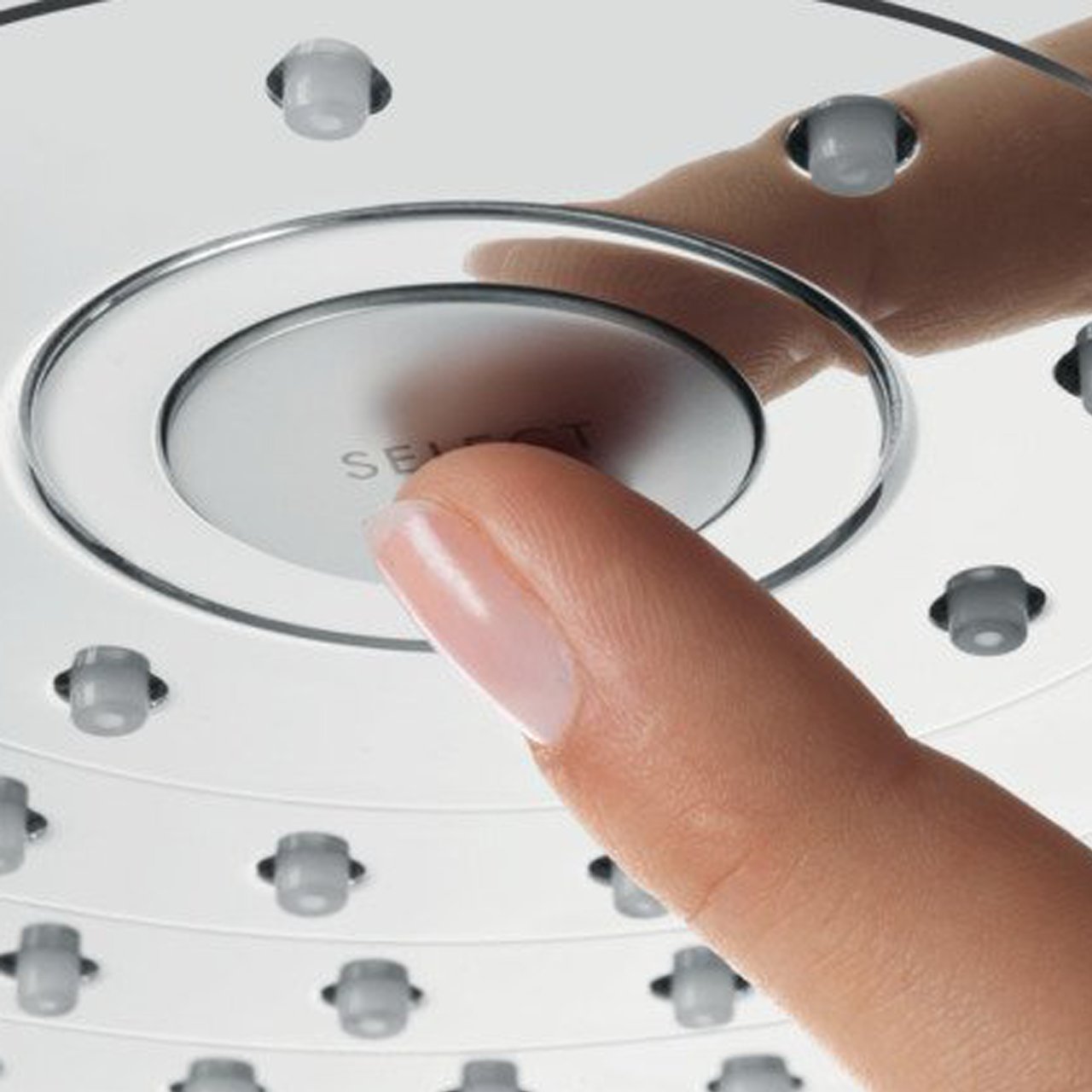Hansgrohe Raindance Select S 300 Regendusche Duschkopf: Rund, Wandmontage, 30 cm, Chrom Glänzend