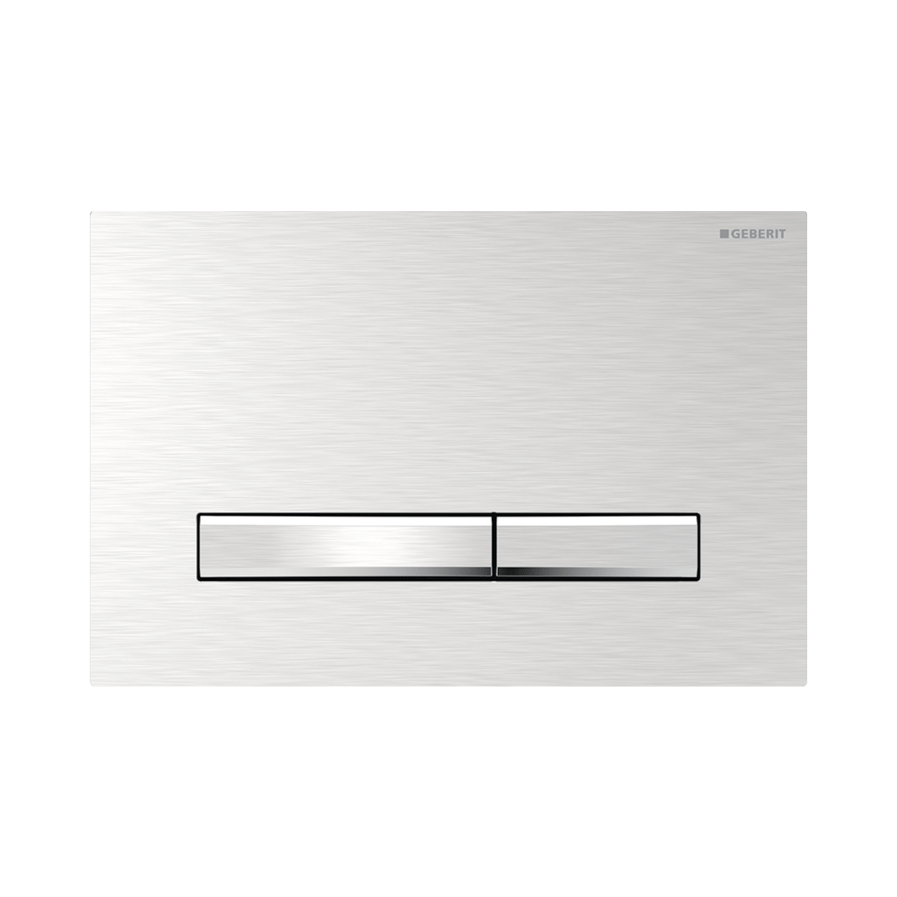 Sigma50 hoekig bedieningspaneel Brushed Chrome voor Sigma UP320 of UP720 inbouwreservoir