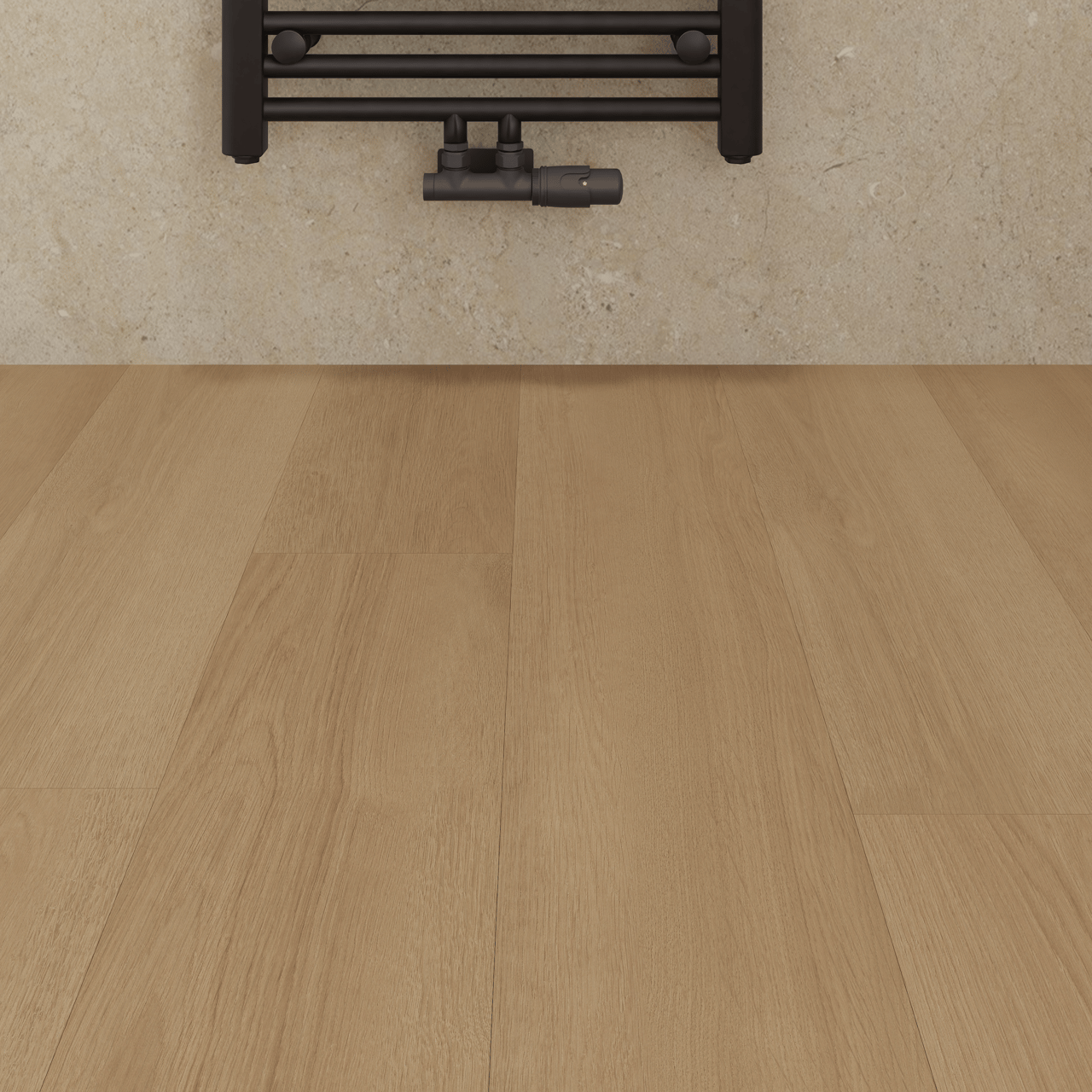 Florris Vinylwood SPC-Klickvinylböden, 9 Stück, 19x123cm, Heritage Biscuit