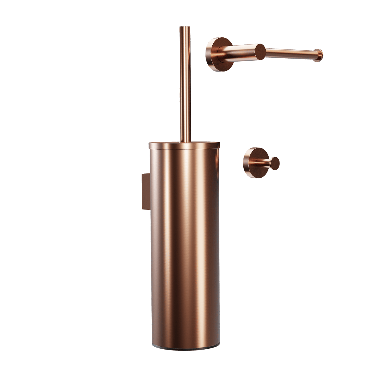 Blaufoss Harmony set accessoires de toilette Brushed Rosegold