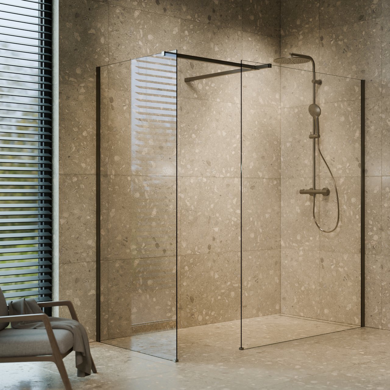 Balmani Modular T-Stabilisierungsstange, Brushed Gunmetal